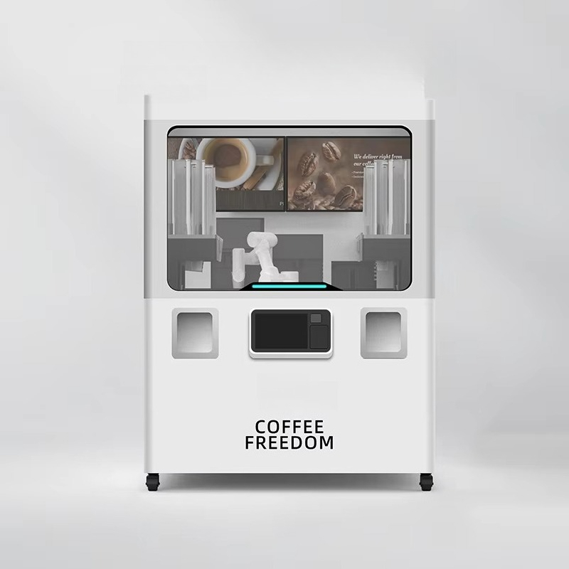Coffee Equipment Service - Maßgefertigter 24-Stunden Unbemannter Intelligenter Kaffee-Roboter Verkaufsautomat