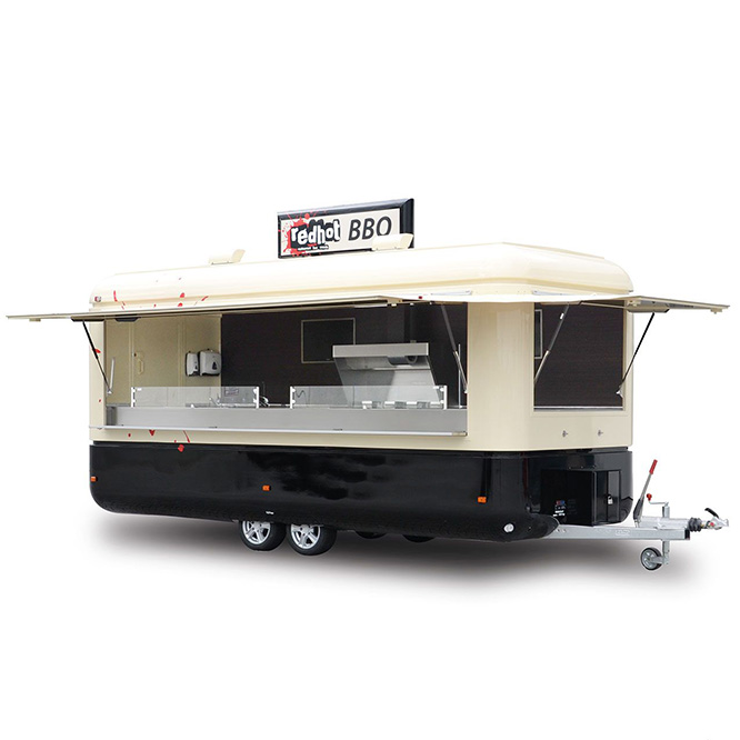 Equipment Of Coffee Shop - BBQ Concession Trailer, voll ausgestatteter mobiler