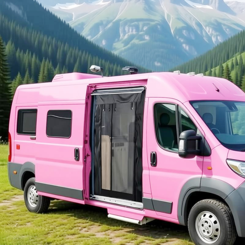 Puck Screen Mesh - Moskitonetz für Dach von Campingvan, Insektenschutzgitter