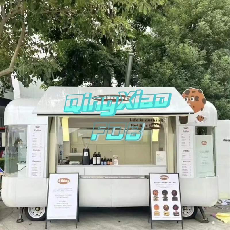 Coffee Equipment Service - FOB Maßgefertigter BBQ-Grillwagen, Mobiler Food Truck,