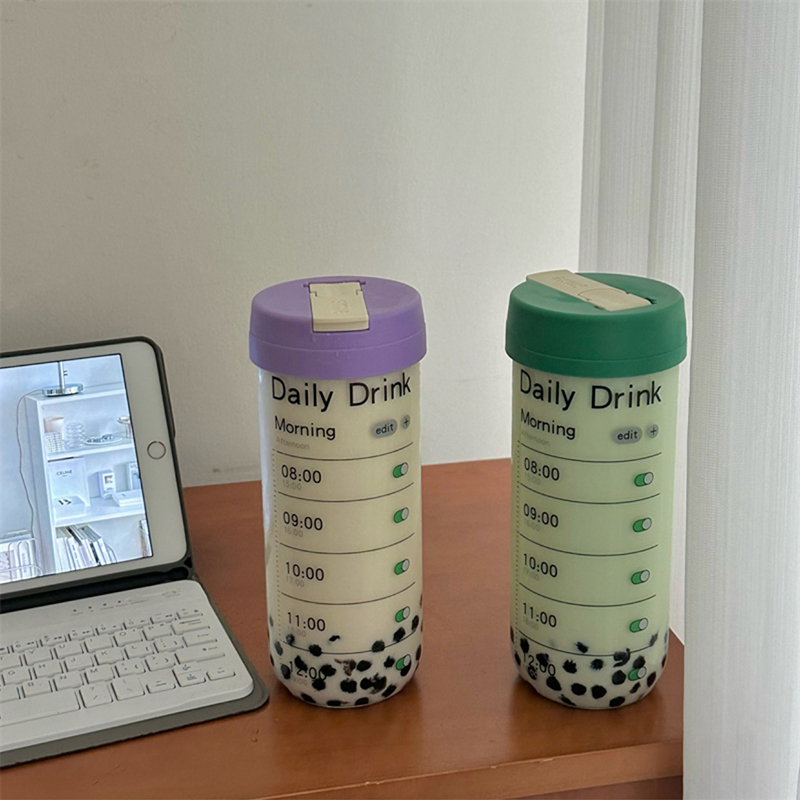 Glas Wasser flasche mit Zeit m – Coffee Equipment Gift Bewertung und Preis