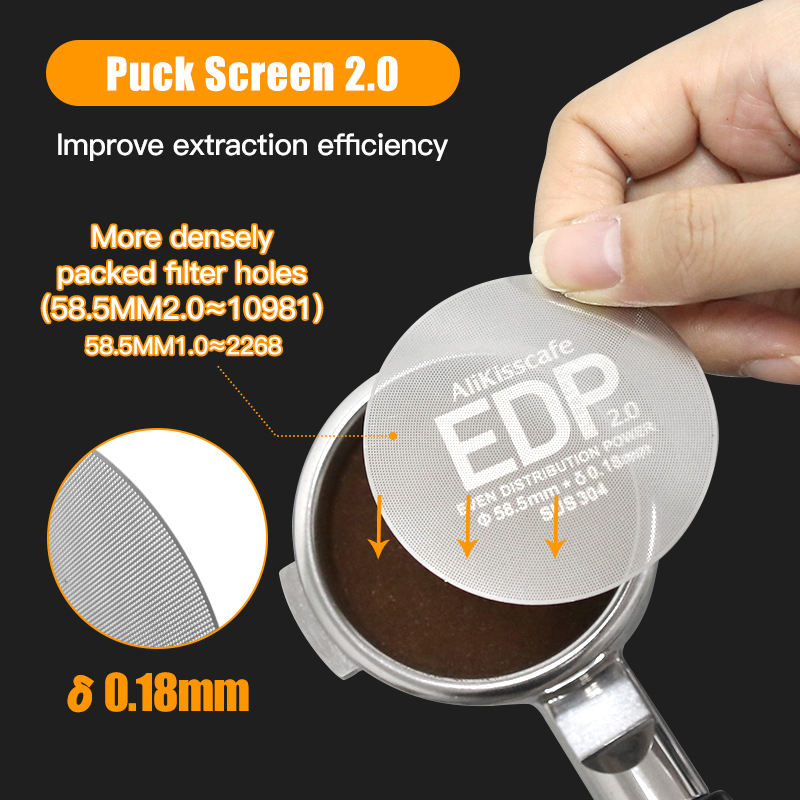 Alikisscafe Neue 0,18mm Espres – Puck Screen Mesh Bewertung und Preis