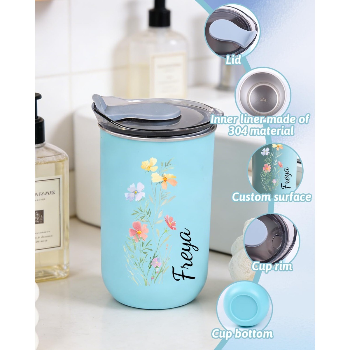 Personalisierte Edelstahl-Auto – Coffee Equipment Gift Bewertung und Preis