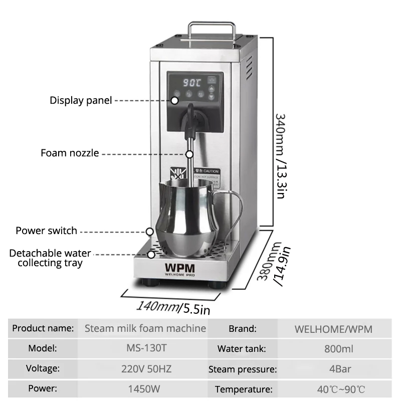 Kochendes Wasser Maschine Milc – Equipment Of Coffee Shop Bewertung und Preis