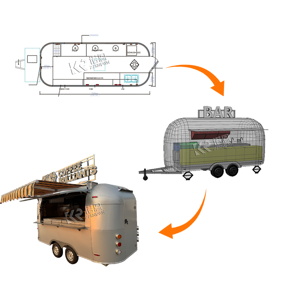 2026 Neues Design Mobiler Imbi – Equipment Of Coffee Shop Bewertung und Preis