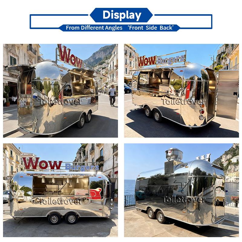 Edelstahl-Food-Trailer, Imbiss – Coffee Equipment In China Bewertung und Preis