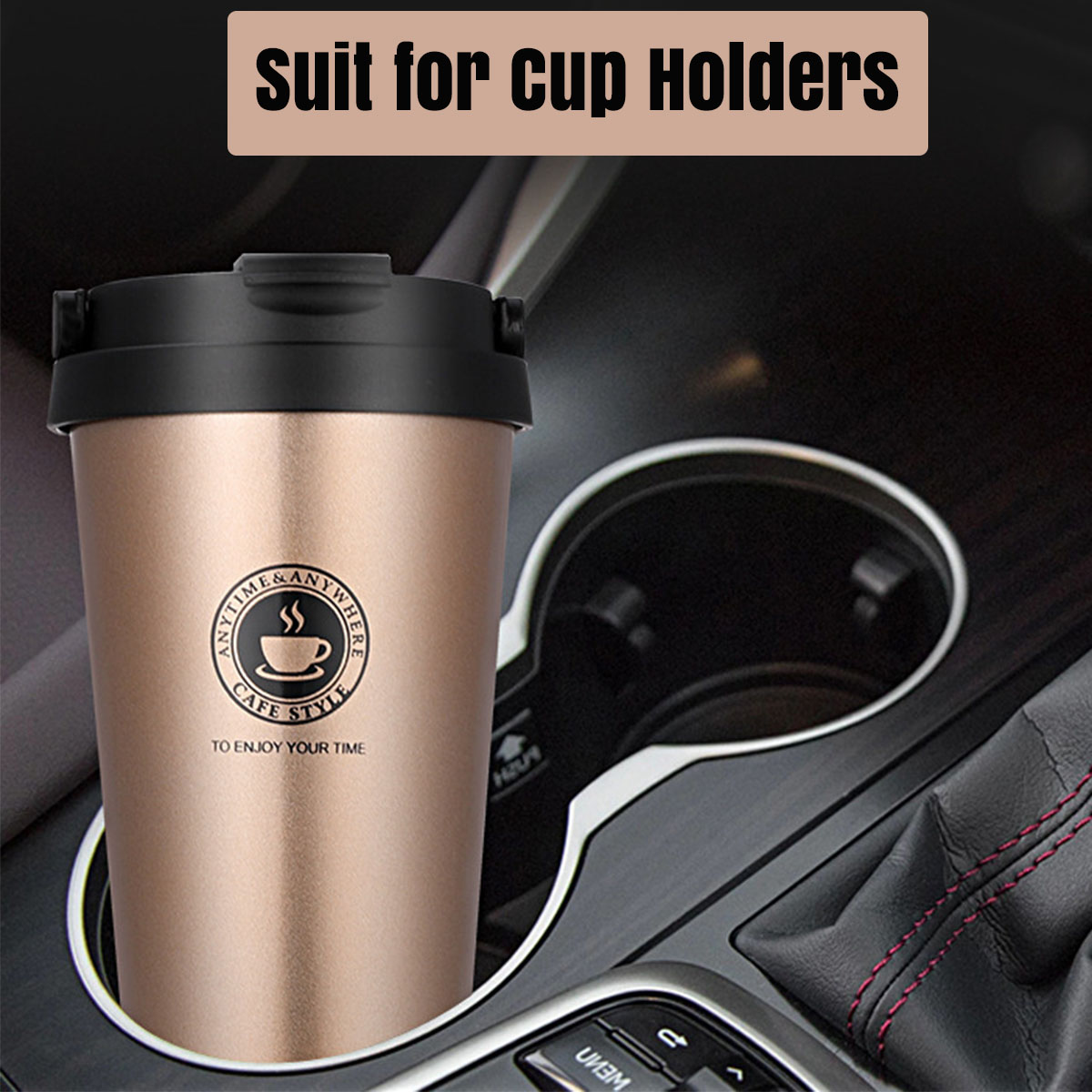 Isolierter Reise-Kaffeebecher  – Coffee Equipment Gift Bewertung und Preis