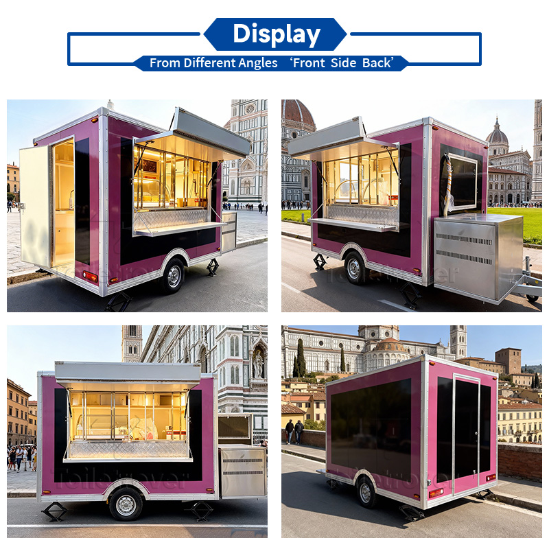 Mobiler Outdoor-Food-Truck-Anh – Coffee Equipment In China Bewertung und Preis